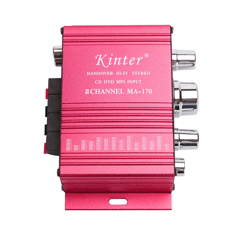 Kinter MA-170 2 Channel Power Car Sound System Audio Amplifier Mini Amp