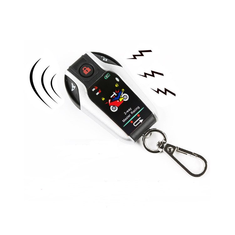 SZDALOS Universal 2 Way Remote Starter Motorcycle Alarm System Passive Keyless Entry Alarm System Motorcycles