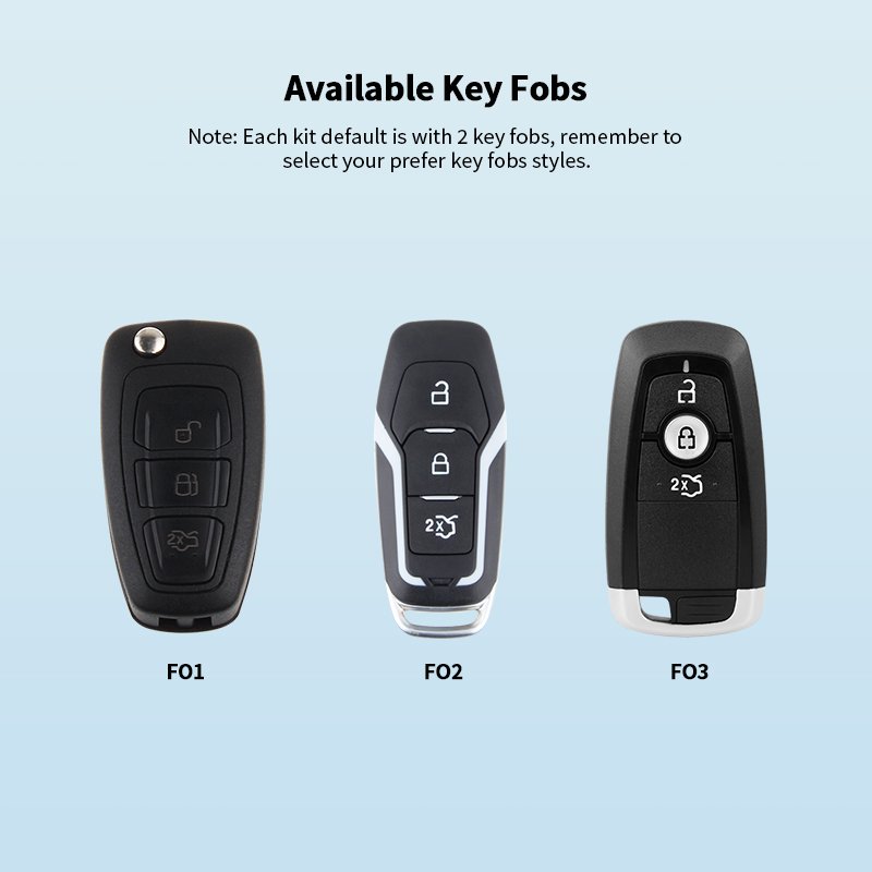 EASYGUARD PKE Remote Starter Fit for Key Start Escape/ Mondeo / Escort/ F-150/ Ranger Keyless Entry Proximity Lock Unlock