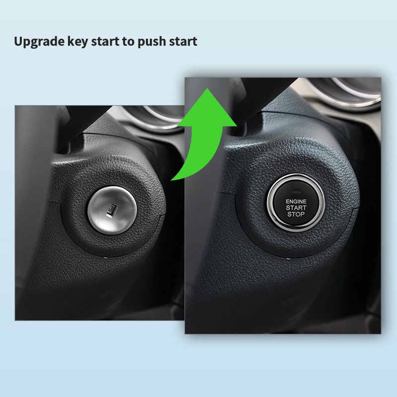 EASYGUARD PKE Remote Starter Fit for Key Start Escape/ Mondeo / Escort/ F-150/ Ranger Keyless Entry Proximity Lock Unlock