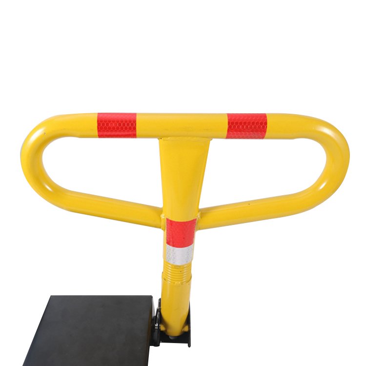 Auto Foldable Remote Control Parking Lock Barrier Parking Space Car Parking Security System With Anti-collision Alarm Reset Devi