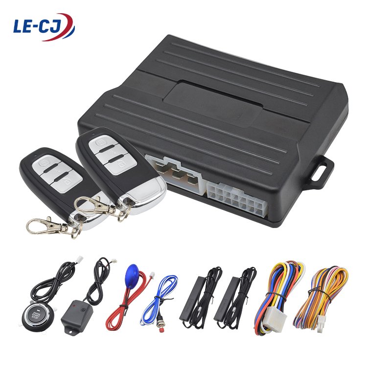 Factory Price Car Alarm System Pke Keyless Entry Push Button Start Stop With All Type Key Remote Shape