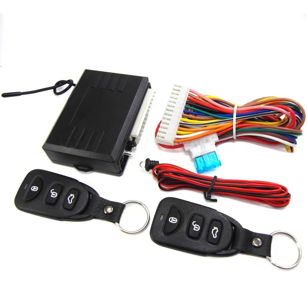 Factory Wholesale 12V Universal Keyless Entry Remote Control Car Electronic Parts Anti-theft Device Central Locking Alarm