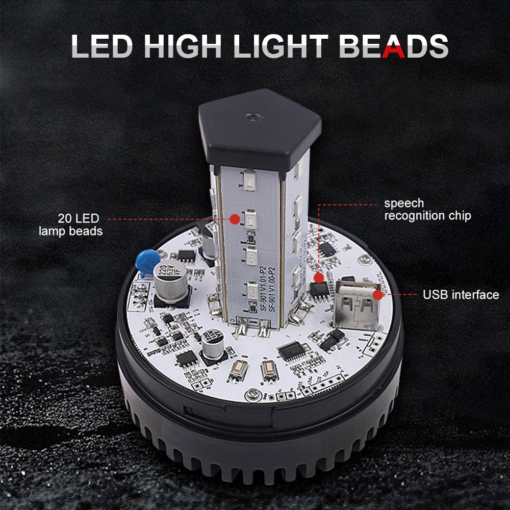 Industrial Sound Light Security Siren Horn Alarm Warning Light for Terminal Vessel Alarm
