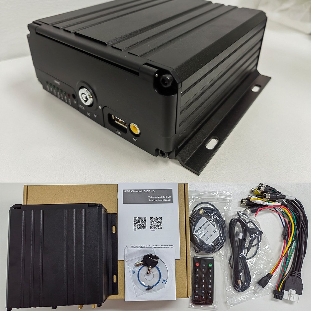 4G Mdvr Wifi GPS Tracking Cctv System Truck Mobile Car Dvr Camera