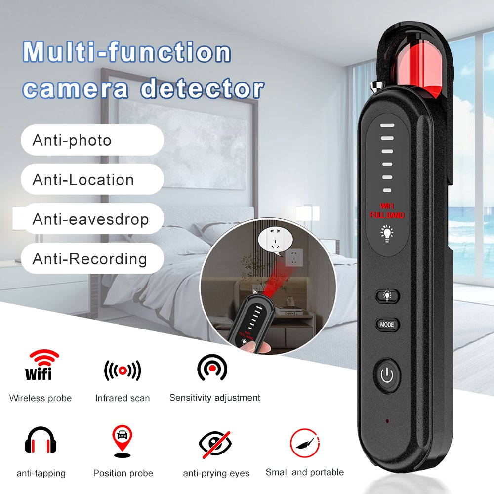 Anti-Spy Wireless T01 Hidden Finder Camera Detector Portable Car GPS Signal Tracker Hotel Alarm Device Camera Finder