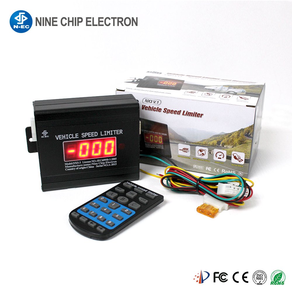 GPS Car Alarm System Bus Speed Limiter Electronic Vehicle Speed Governor