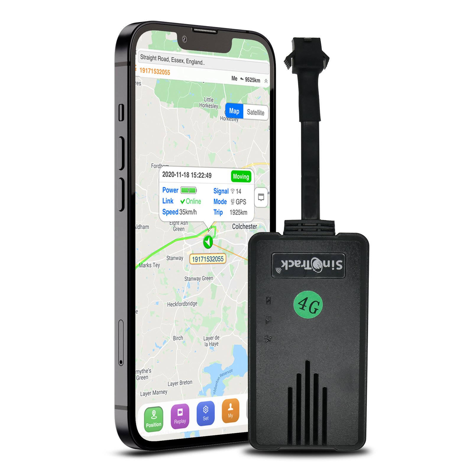 17.8USD 4G ST-906L Light Relay Fleet Management Real Time Tracking Cut Off Engine 4G 906L GPS Tracking Device