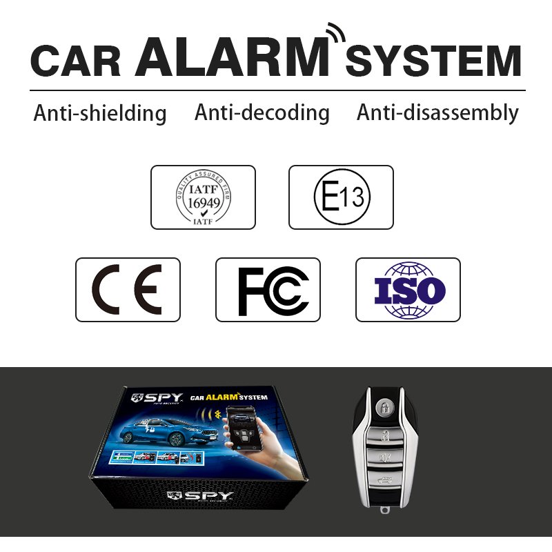 High Tech spy Trf Portable Universal Multi Function Remote One Way 1 Way Anti Hijacking Car Alarm Security Systems