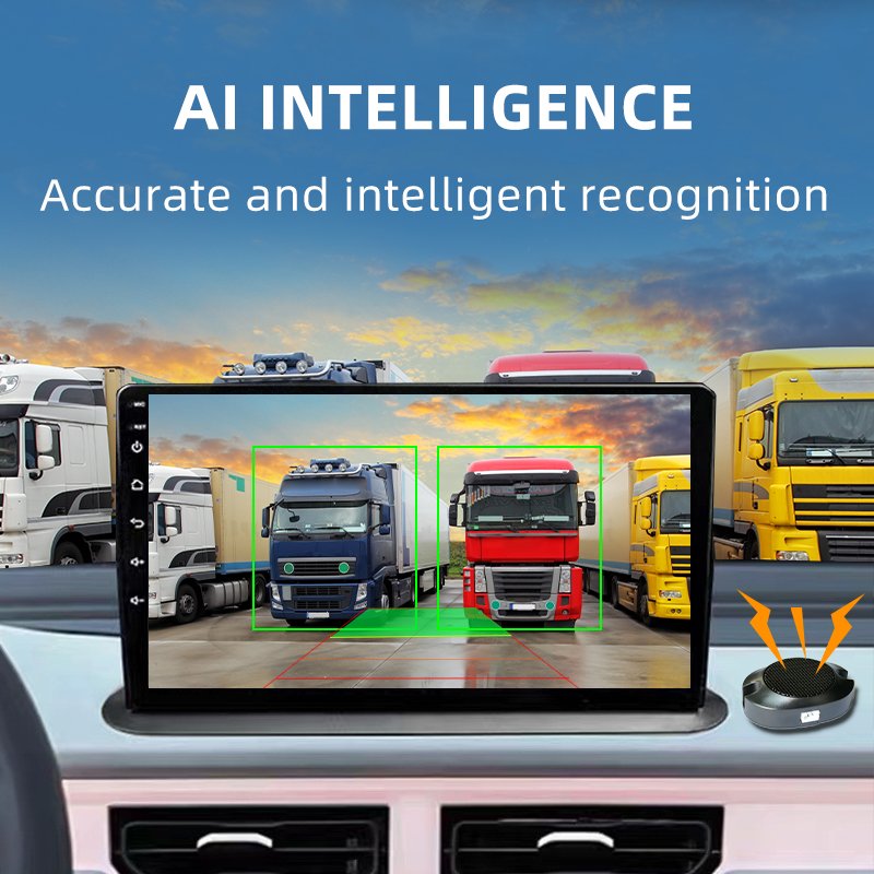 Ai Security Car Camera Artificial Intelligent Detection Vehicle and Pedestrian Warning Rearview 720p Ahd hd Reverse Camera