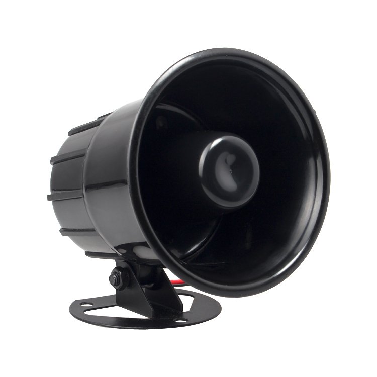Factory Directly Sale Fire Strobe Siren 12V Electric Sound Horn Loud Car Motorcycle Horn Warning Alarm Fire Siren Speaker