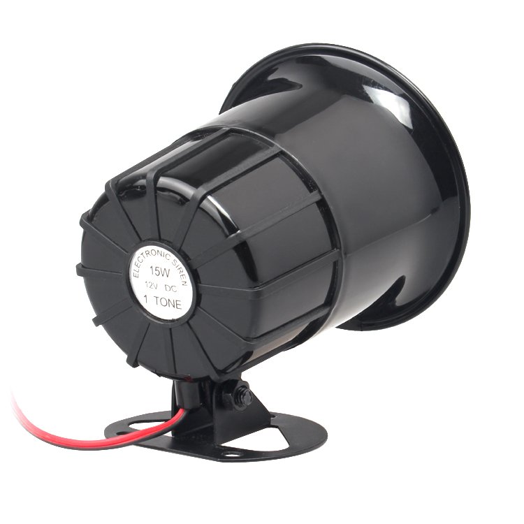 Factory Directly Sale Fire Strobe Siren 12V Electric Sound Horn Loud Car Motorcycle Horn Warning Alarm Fire Siren Speaker
