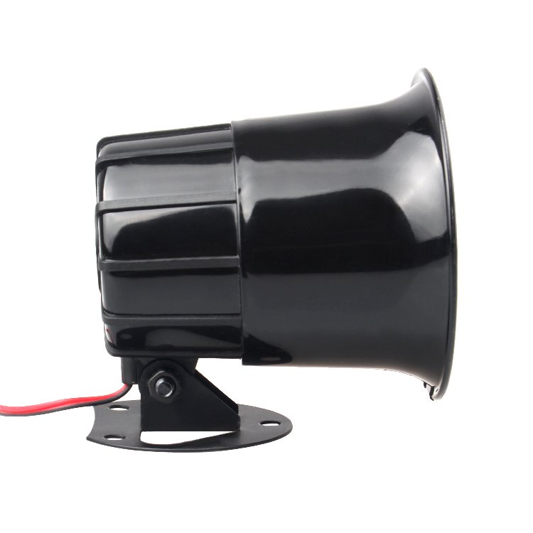 Factory Directly Sale Fire Strobe Siren 12V Electric Sound Horn Loud Car Motorcycle Horn Warning Alarm Fire Siren Speaker
