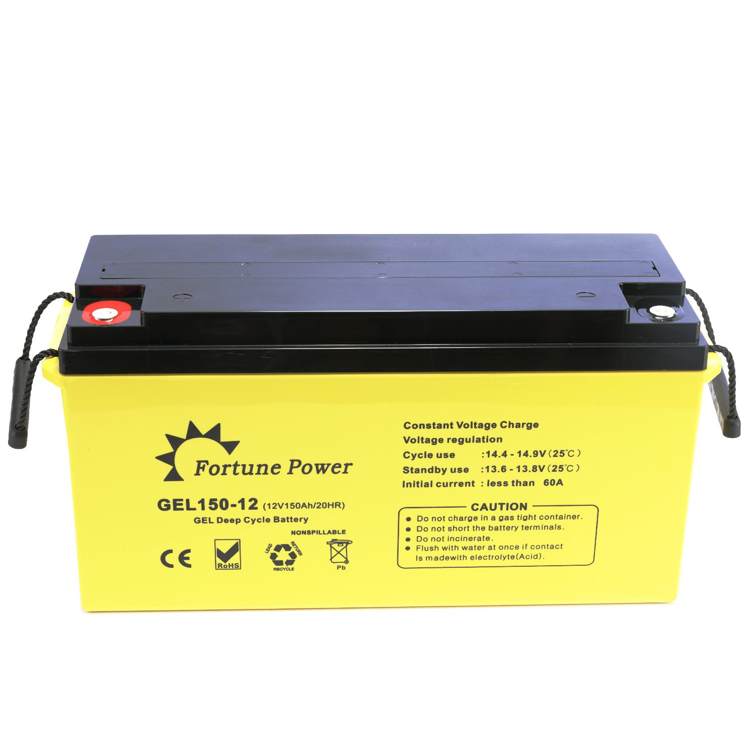 Fortune Power Deep Cycle Batteries 12v 150ah UPS Solar Battery Charger Battery