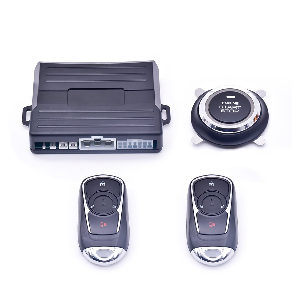 SZDALOS 890 PKE Remote Engine Start & Stop System Keyless Entry Car Security Alarm