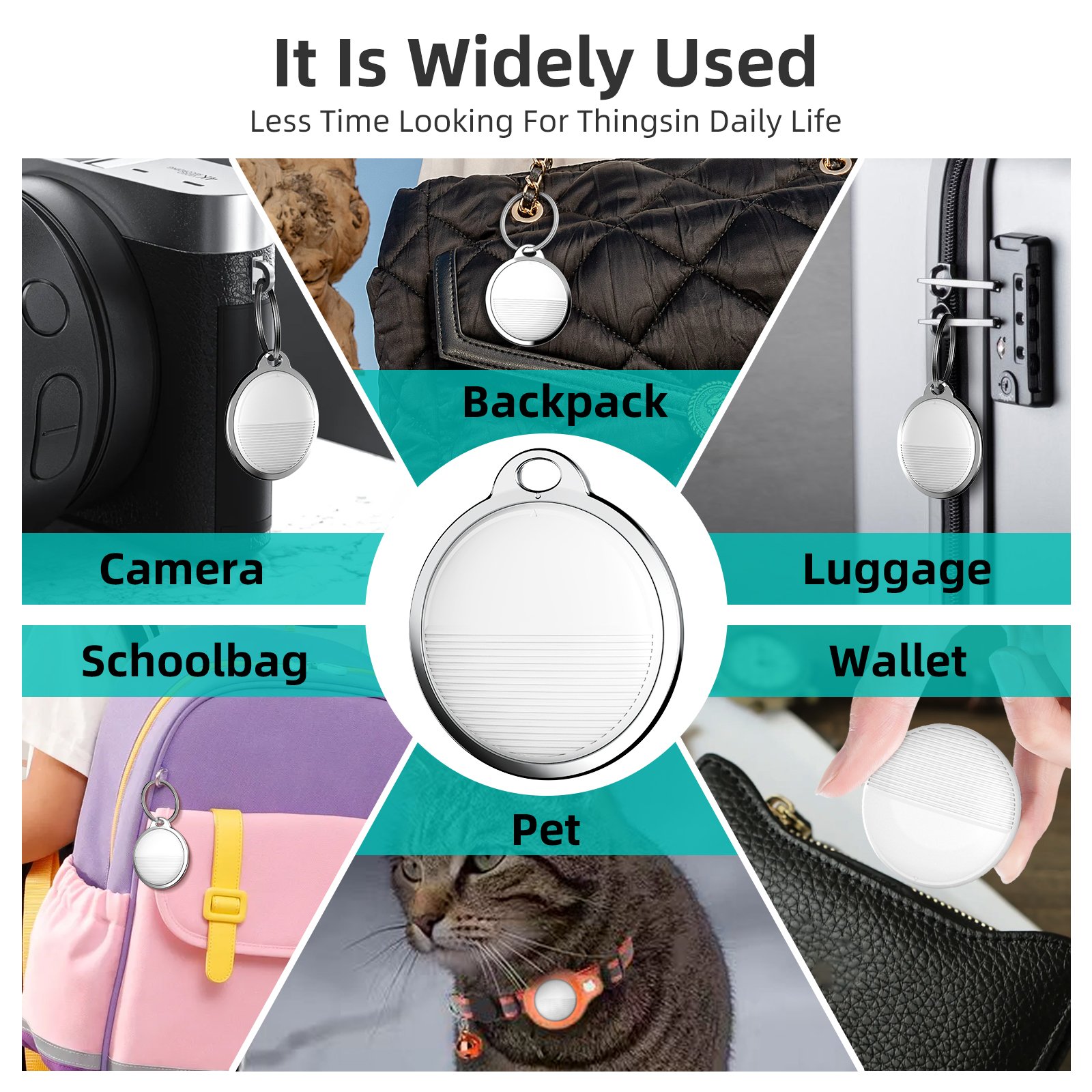 Locator Tracker FCC-ID Certification Itag Finder Find My Device Smart Air Tag Works With Apple Find My IOS System