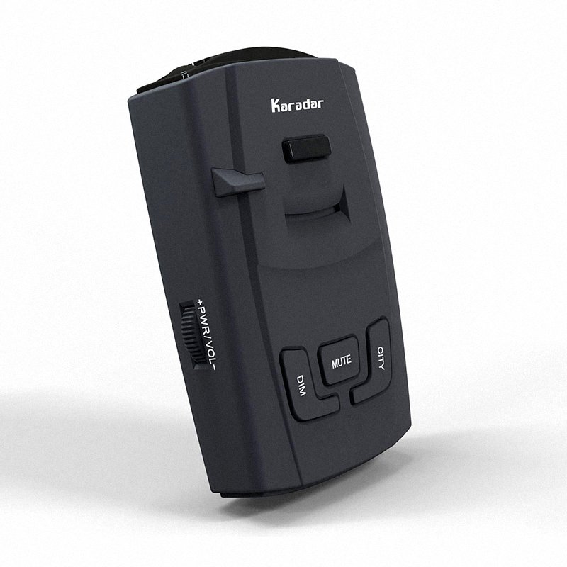 Car Radar Detector Long Range Detection Detector Radar Driving Aids for City Road and Highway Real Time Voice Speed Alarm