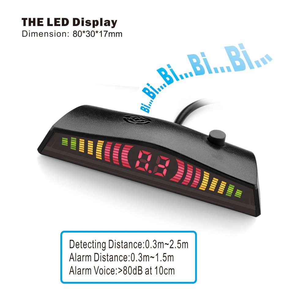 Hot Sale Auto Electronics Car Alarm Parking Sensor Cheap Price Car radar Sensor Car Reversing radar