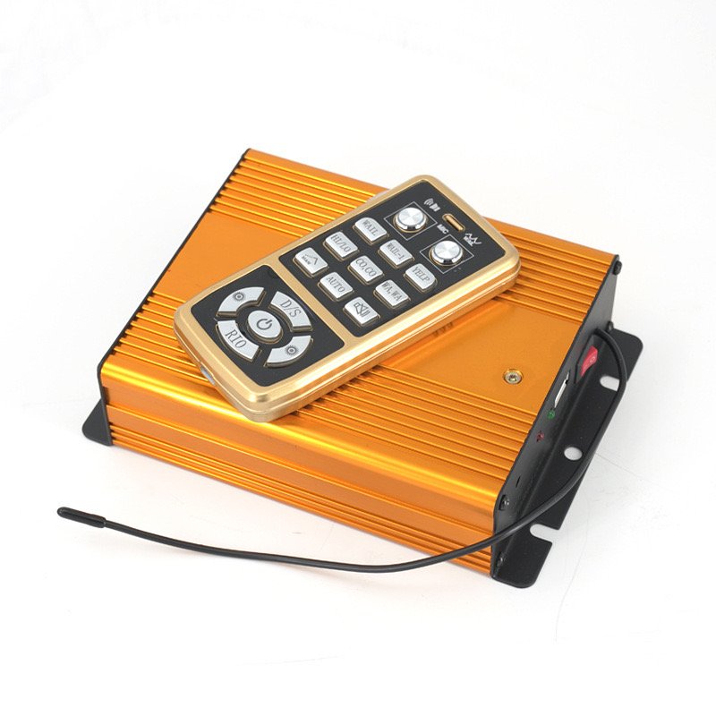 12V 18 Sound Loud Siren 12V Alarm 200W Car Ambulance Fire Truck Warning Alarm Siren Horn Alarm Siren MP3 Function