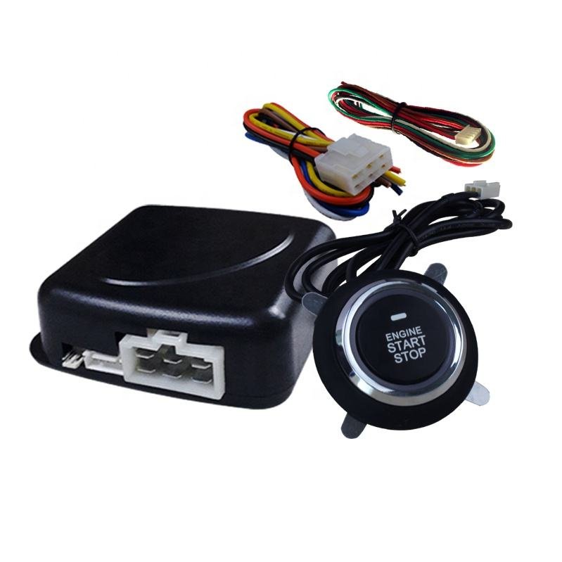 Universal Car Alarm Engine Start Stop System Keyless Entry Push Button Start