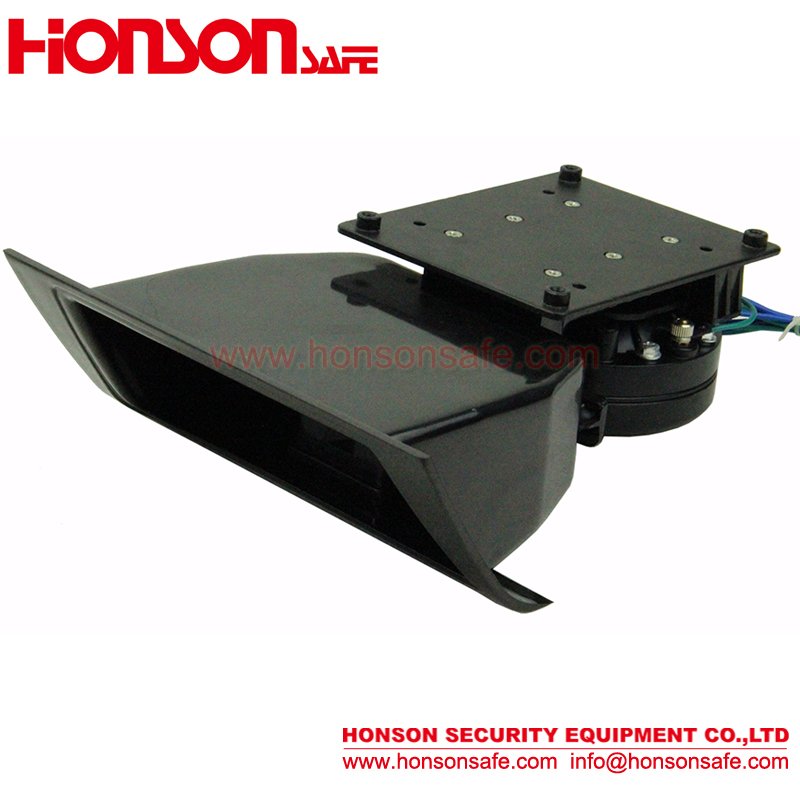 100W/200W/300W Ultrathin Square Lightbar Alarm Horn Siren Speaker YH108