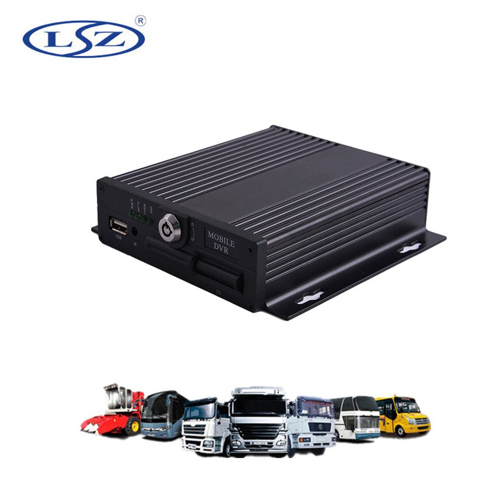 4-Channel H.264 Mobile DVR Car SD Card MDVR for Truck Bus Digital Video Recorder