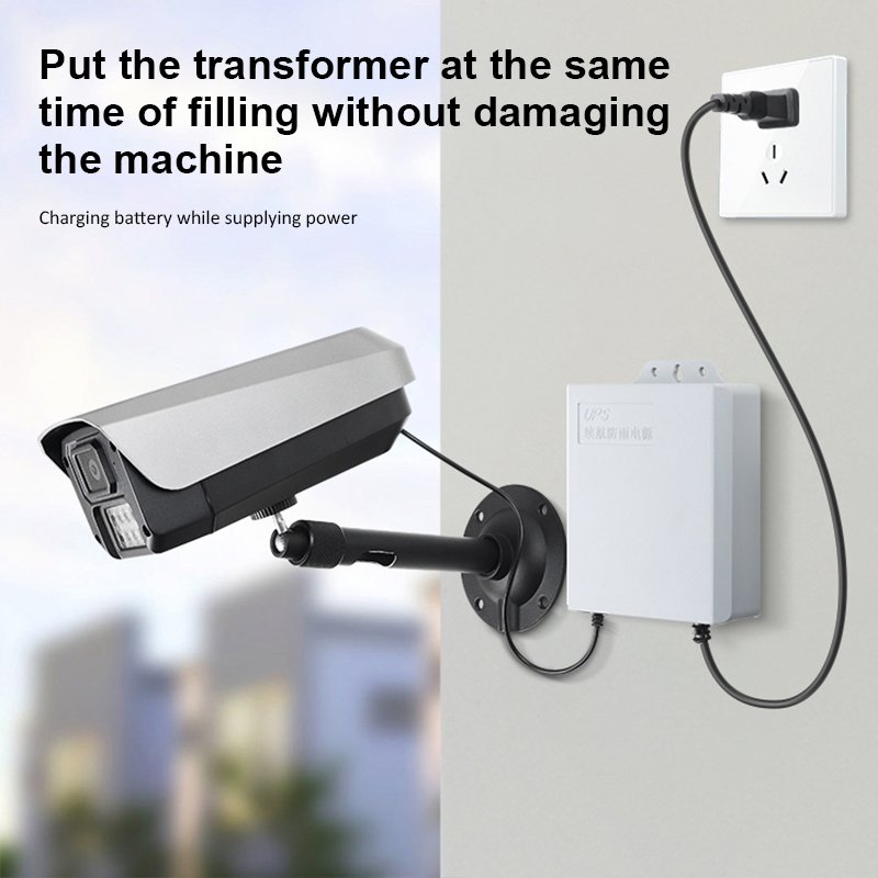 Mini Dc Ups 5v9v12V Output UPS Backup Power Supply for WiFi Router CCTV Camera Usp Power Supply