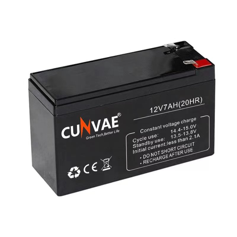 Rechargeable Battery 12V 7.2AH Smf Maintenance Free Vrla Lead Acid Battery 12v 7ah for Ups Backup Power Replacement Battery