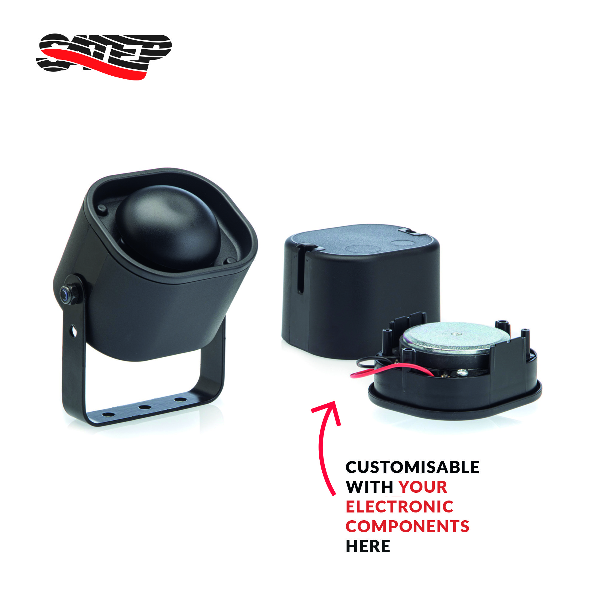 New arrival Horn Speaker Siren 107dB Alarm Speaker CR037 for Burglar Sirens Made in Italy Alarm Speaker Siren