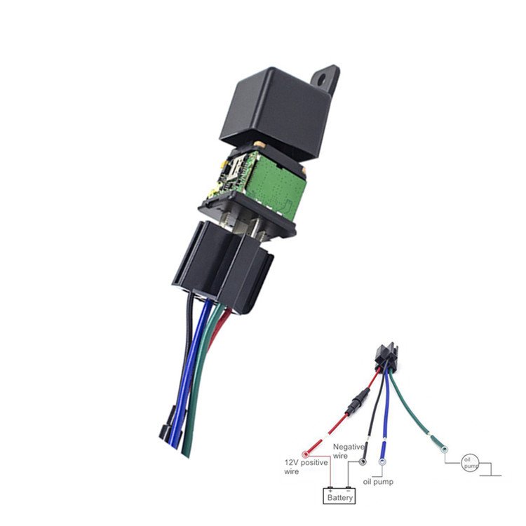 Car Anti Theft Relay GPS Tracker GSM Engine Stop Remote Cut Oil Fuel Motorcycle Truck Vehicle 2G GPS Mini Tracker