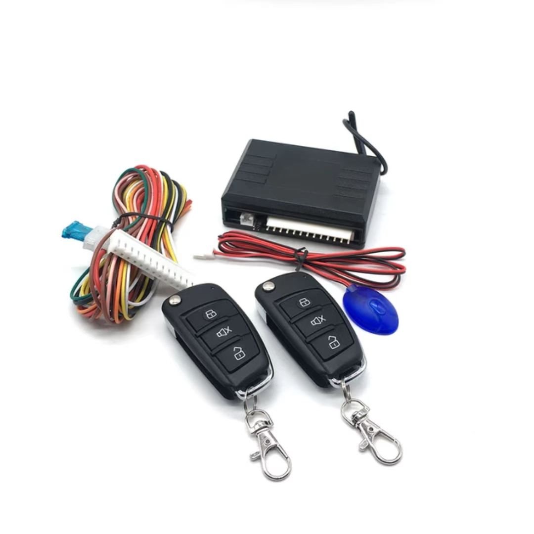 Central Locking Remote Control Keychain for Car Alarm Auto Lock Door Smart Universal Centralized Unit Power Window Trunk Release