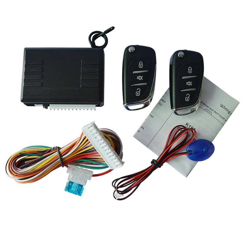 Central Locking Remote Control Keychain for Car Alarm Auto Lock Door Smart Universal Centralized Unit Power Window Trunk Release