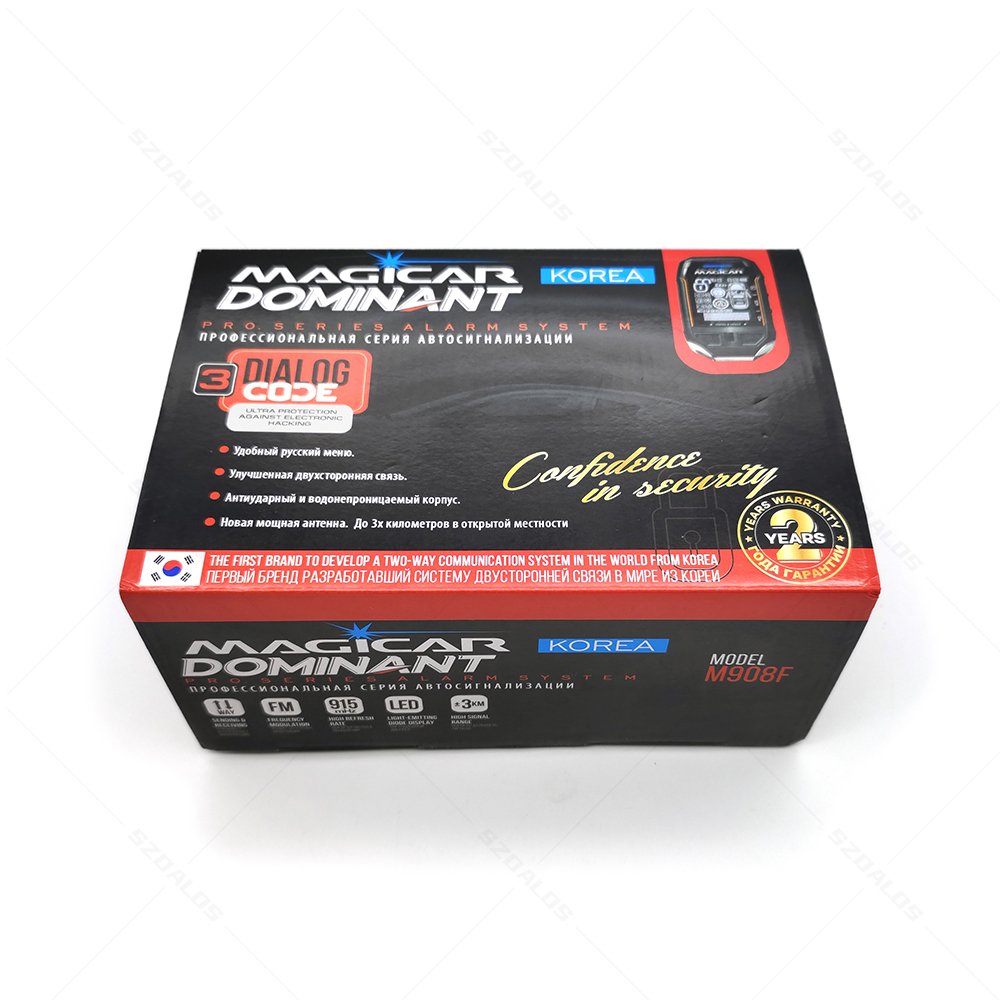 Magica Car Alarm 908 905 906 907 909 Two Way Car Alarm