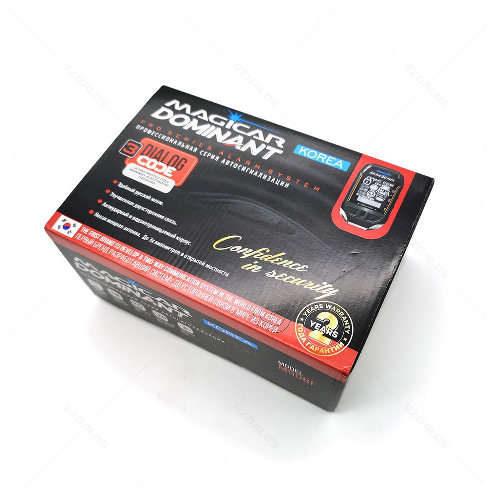 Magica Car Alarm 908 905 906 907 909 Two Way Car Alarm