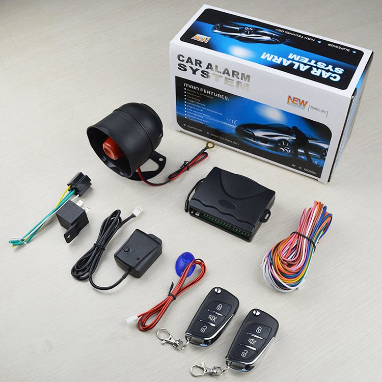 Car PKE Keyless Entry One-button Start Modification System Remote Control Remote 12V Anti-theft Alarm Central Locking