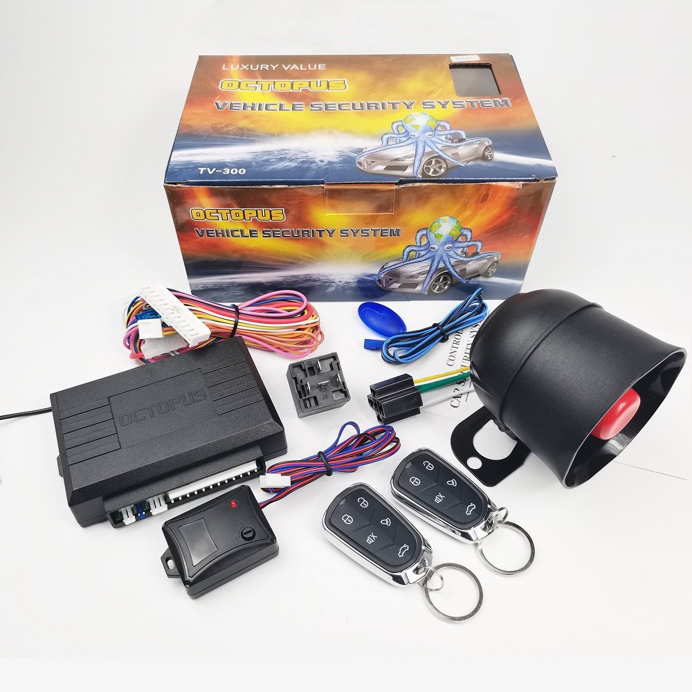 Universal 12V One Way Remote Control Octopus Car Alarm System Remote Control Door Lock Keyless Entry System