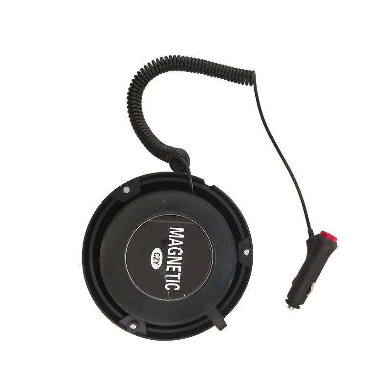 LED Traffic Warning Light 12V Car Alarm & Signal Magnetic Roof Burst Flashing Light Check for Forklift