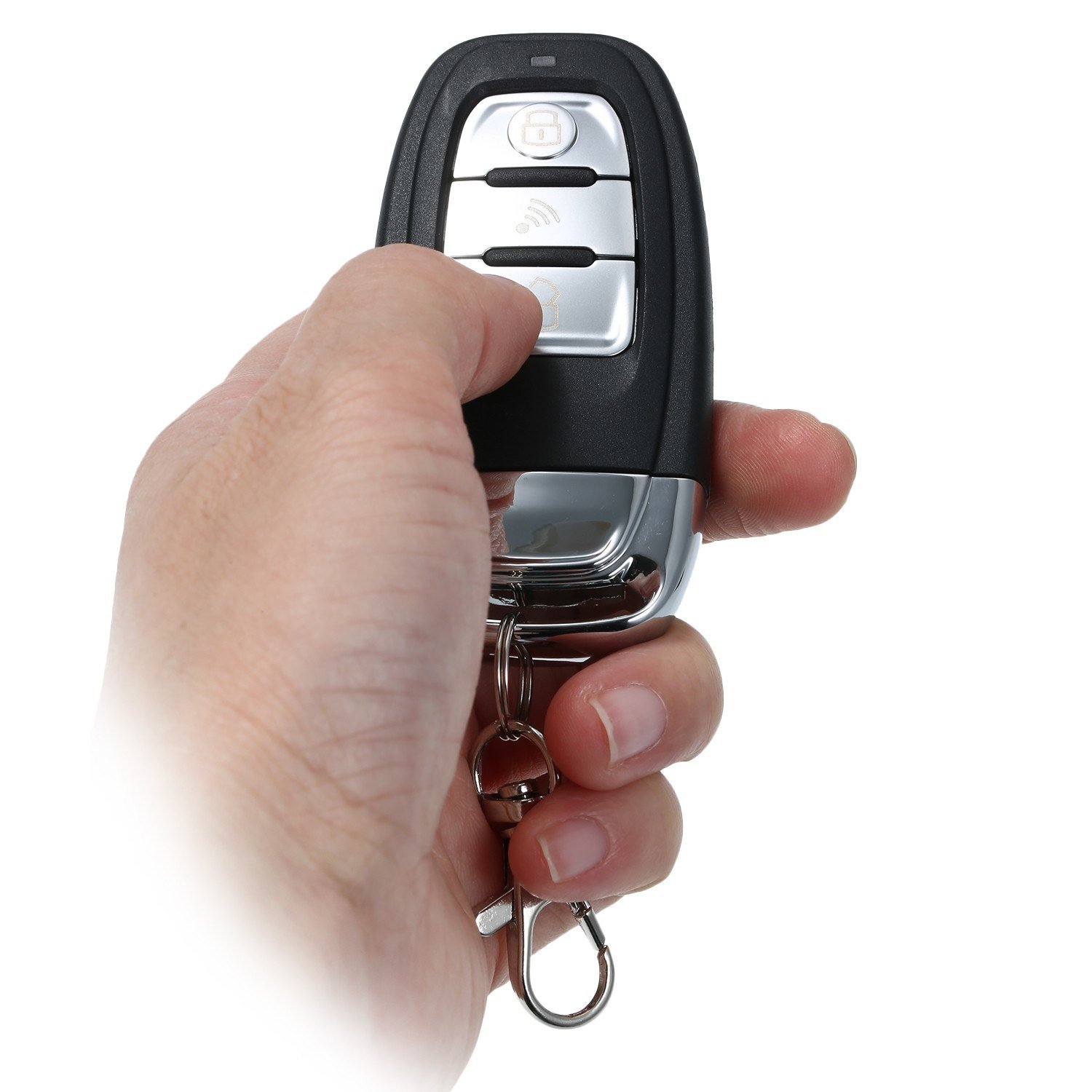 Car Alarm Systems Car SUV Switch Keyless Entry Engine Start Alarm System Push Button Remote Starter Stop Auto Anti-theft System