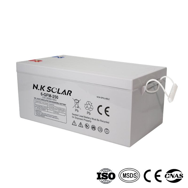 Deep Cycle Solar Power Battery 12V 200Ah 250Ah AGM GEL Storage Batteries