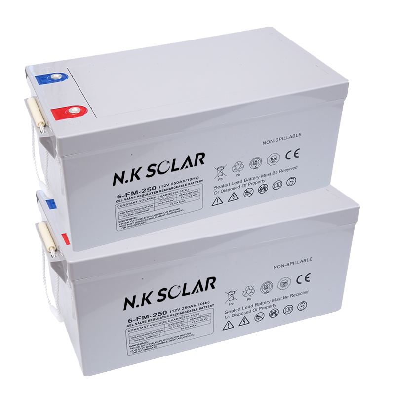 Deep Cycle Solar Power Battery 12V 200Ah 250Ah AGM GEL Storage Batteries