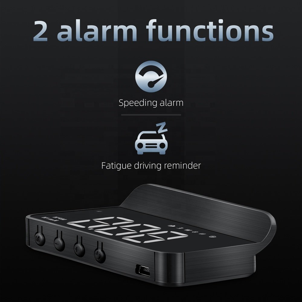WiiYii Factory Direct Hot Selling M1 GPS HUD Speedometer Windshield Head up Display Car Accessories