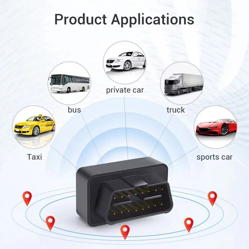 Gps Real Time Tracking Devices for Motorcycle Mini 4g Gps tracker With Fuel Sensor Temperature Monitoring