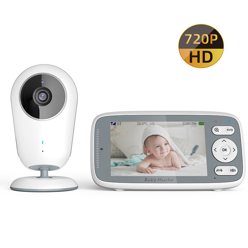 2.4G 720P Wireless HD Care Baby Monitor Night Vision 1080P Home Security Camera Two-Way Audio Motion Detection for Babysitting