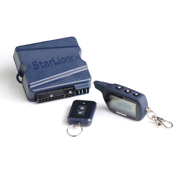 Two Way Car Alarm System With Remote Starter and 3d Sensor