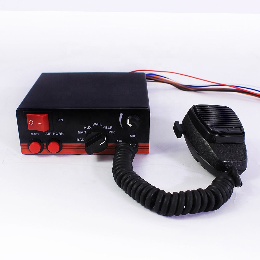 Siren Emergency Car Fire Alarm Siren Security Electronics for Motorcycles and Emergency Vehicles