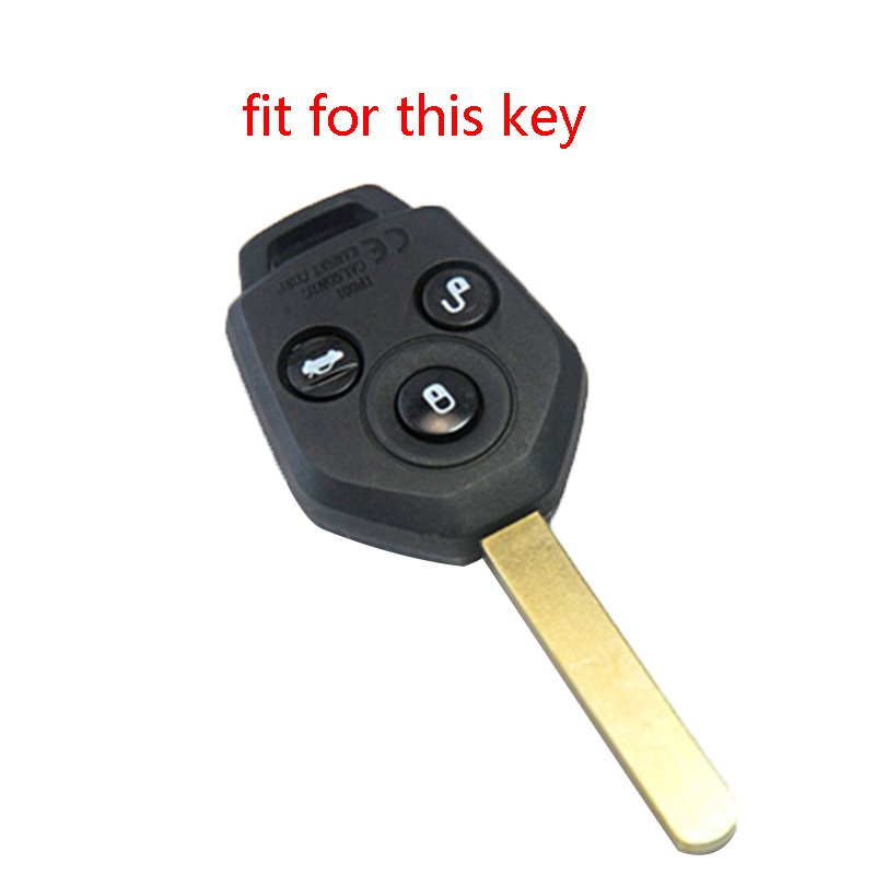 Key Holder Case Cover for Subaru Crosstrek Legacy Tribeca Impreza Wrx STi Forester Xv Case for Keychain Alarm Flip Key Shell Set