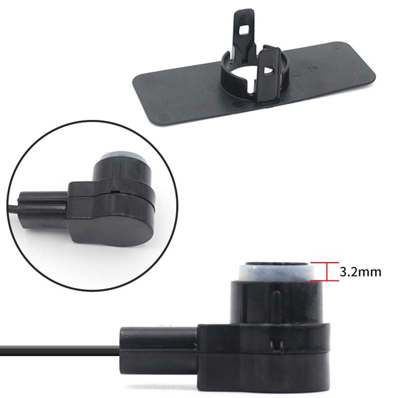 12V Waterproof Car Parking Sensors System Switch Buzzer Blind Spot Alarm 4pcs AHD Image Rearview Reverse Sensor Auto E Balance