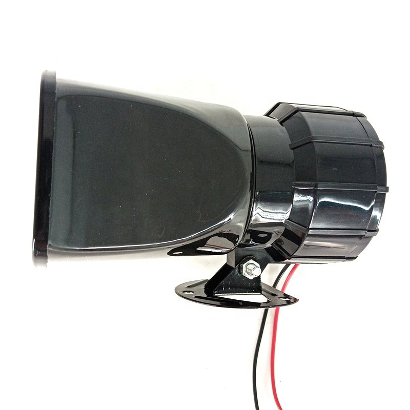 12V 100W Loud Car Alarm Siren Speaker - Remote Control Warning Horn for Vehicles Motorcycle Car Truck