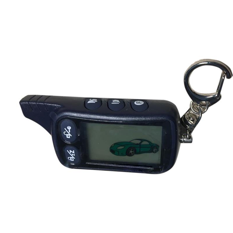 NFLH TZ9030 LCD Remote Control Key for Russian Version TZ-9030 Two Way Car Alarm System Keychain Tomahawk TZ 9030