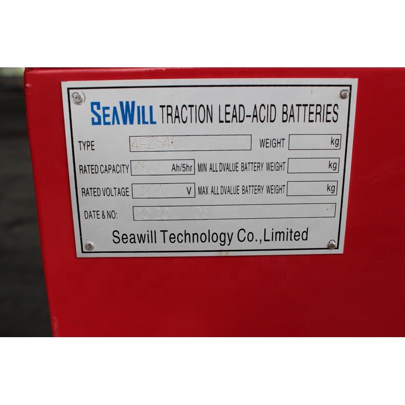 Traction Battery Prices 24 Volt 24v 460Ah/24V 4PZS460 PZStype Forklift Battery